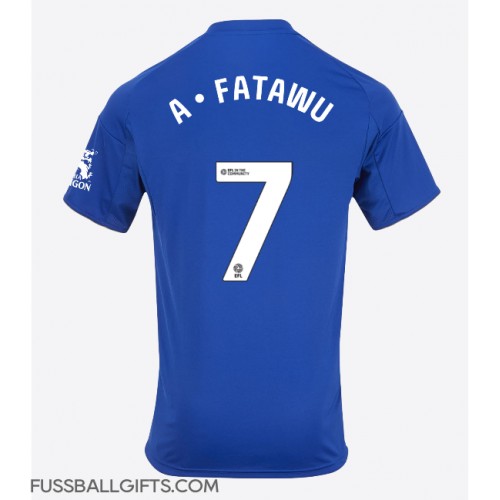 Leicester City Issahaku Fatawu #7 Fußballbekleidung Heimtrikot 2025-26 Kurzarm